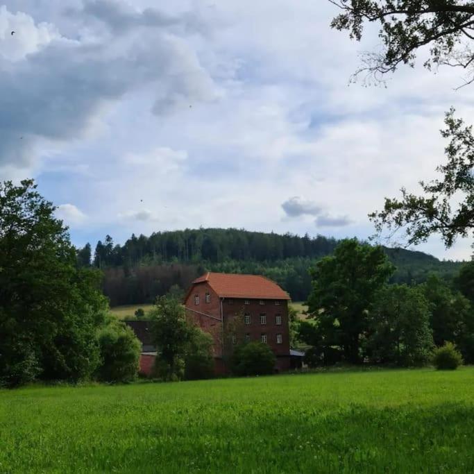 Lindenwohnung An Historischer Muehle Holzhausen  Exteriér fotografie